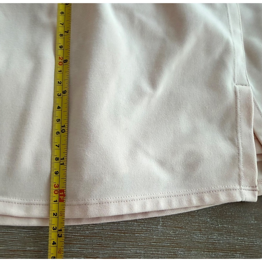 Reebok Womens Tennis Skort Pockets Built-In Shorts Sz XS Light Peach Color FLAW - Picture 6 of 10